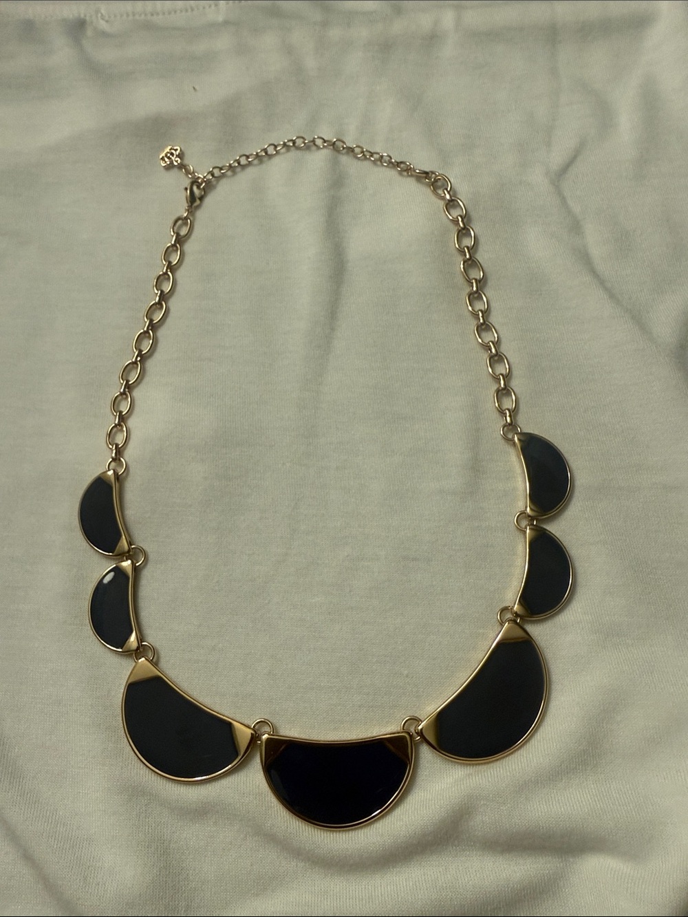 Juicy Couture Gold-Navy Necklace - Women Jewelry